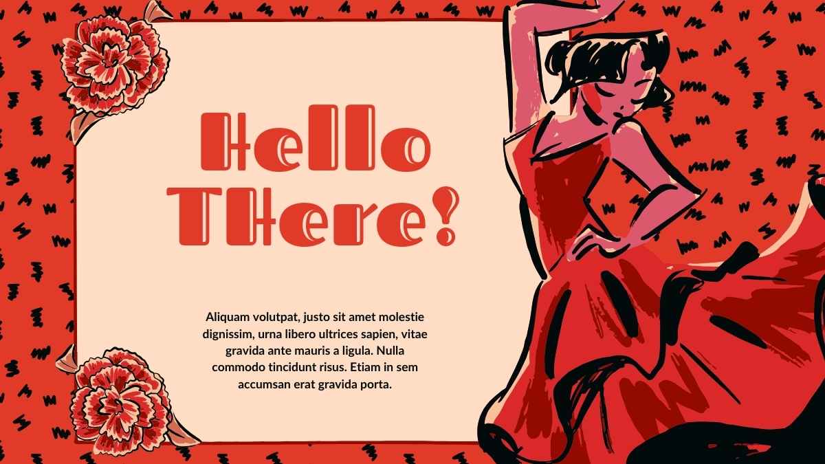 Illustrated International Flamenco Day - slide 3