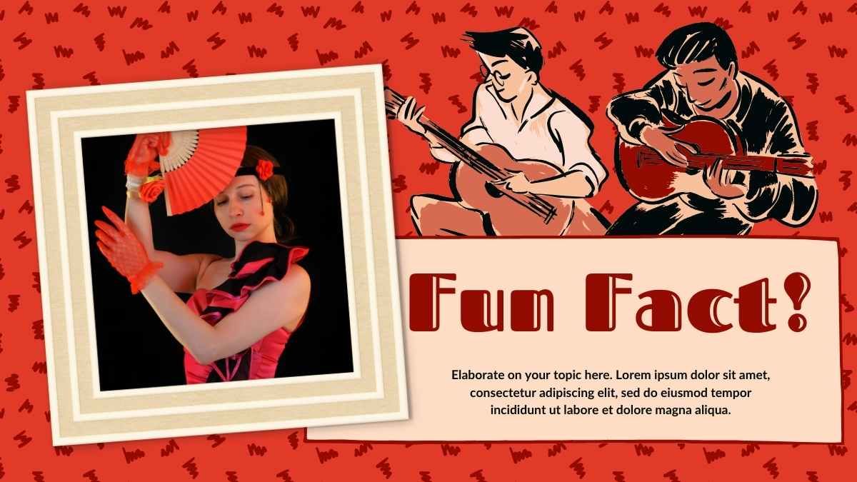 Illustrated International Flamenco Day - slide 9