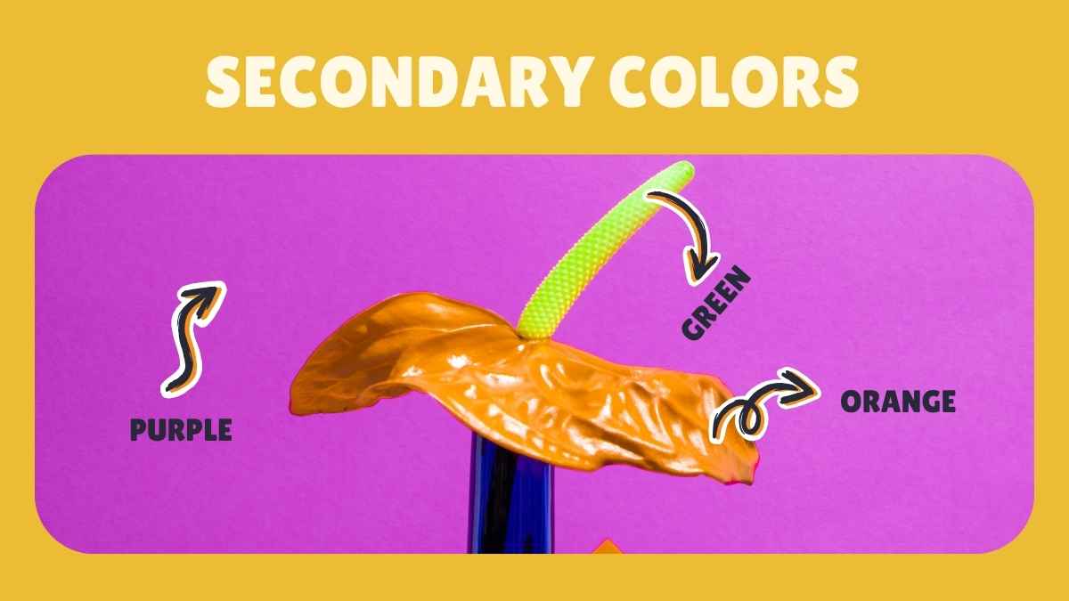 Illustrated Introduction to Color Theory Lesson - slide 8