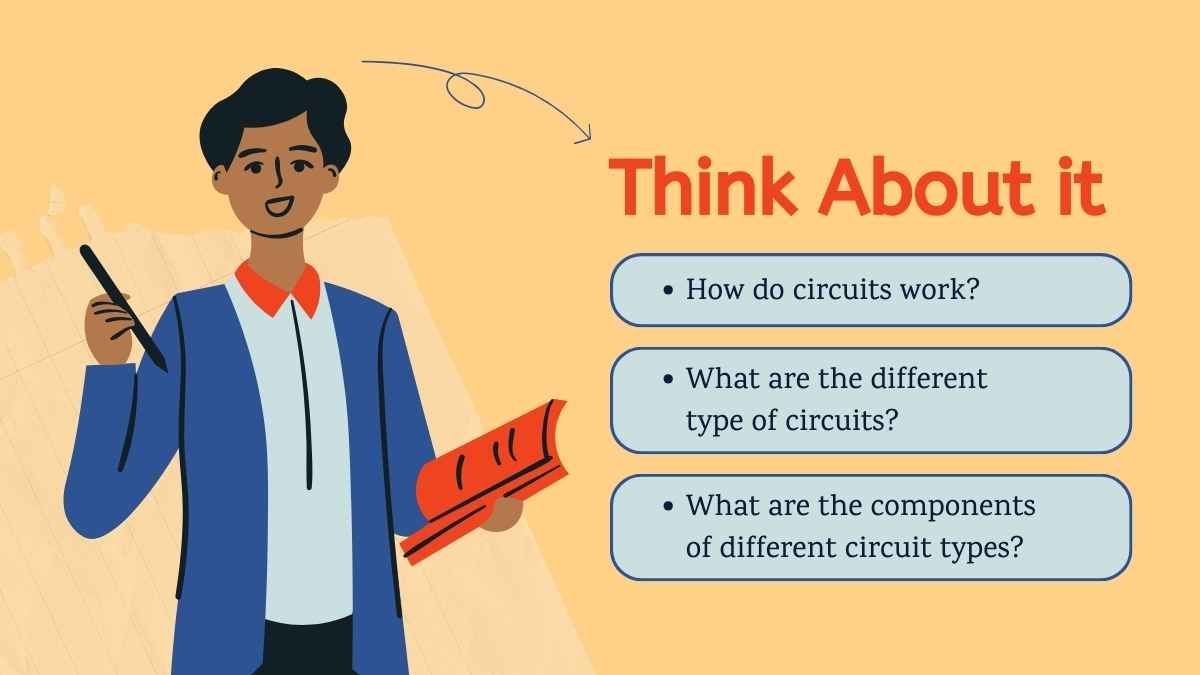 Illustrated Introduction to Electricity Lesson for Elementary Worksheets - diapositiva 15