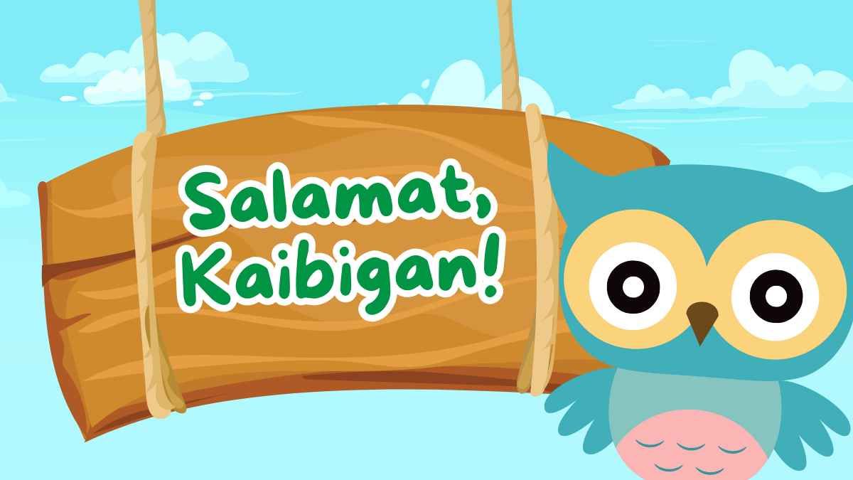 Illustrated Isang Kaibigan Story Book Slides - diapositiva 12