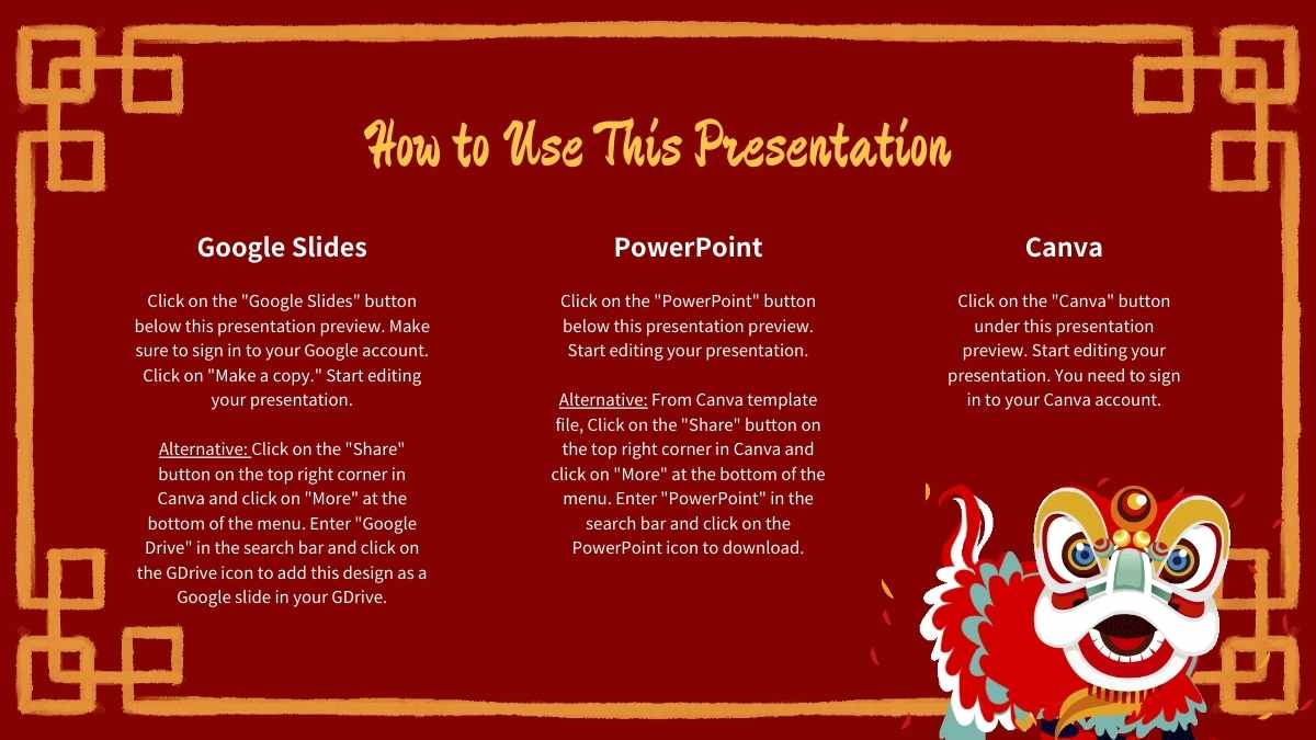 Illustrated Lunar New Year Slides - slide 2