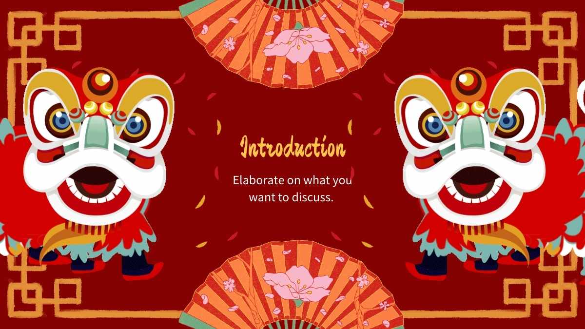 Illustrated Lunar New Year Slides - slide 4