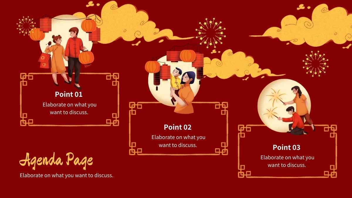 Illustrated Lunar New Year Slides - slide 6