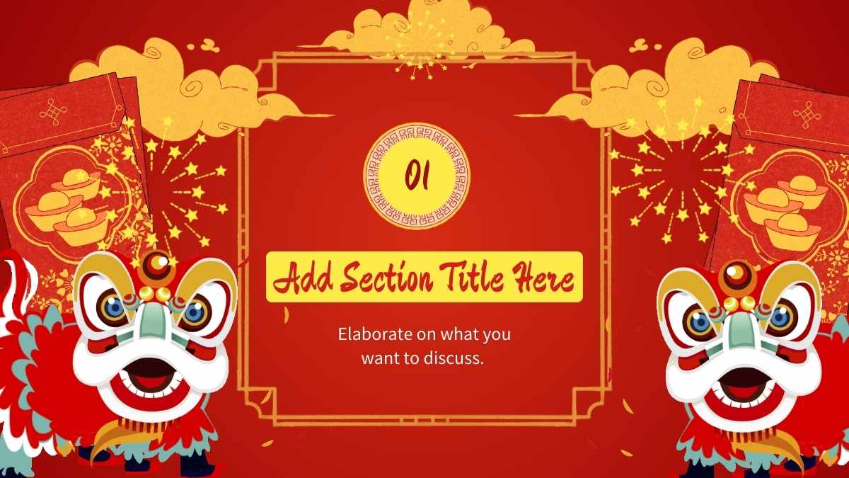 Illustrated Lunar New Year Slides - slide 8