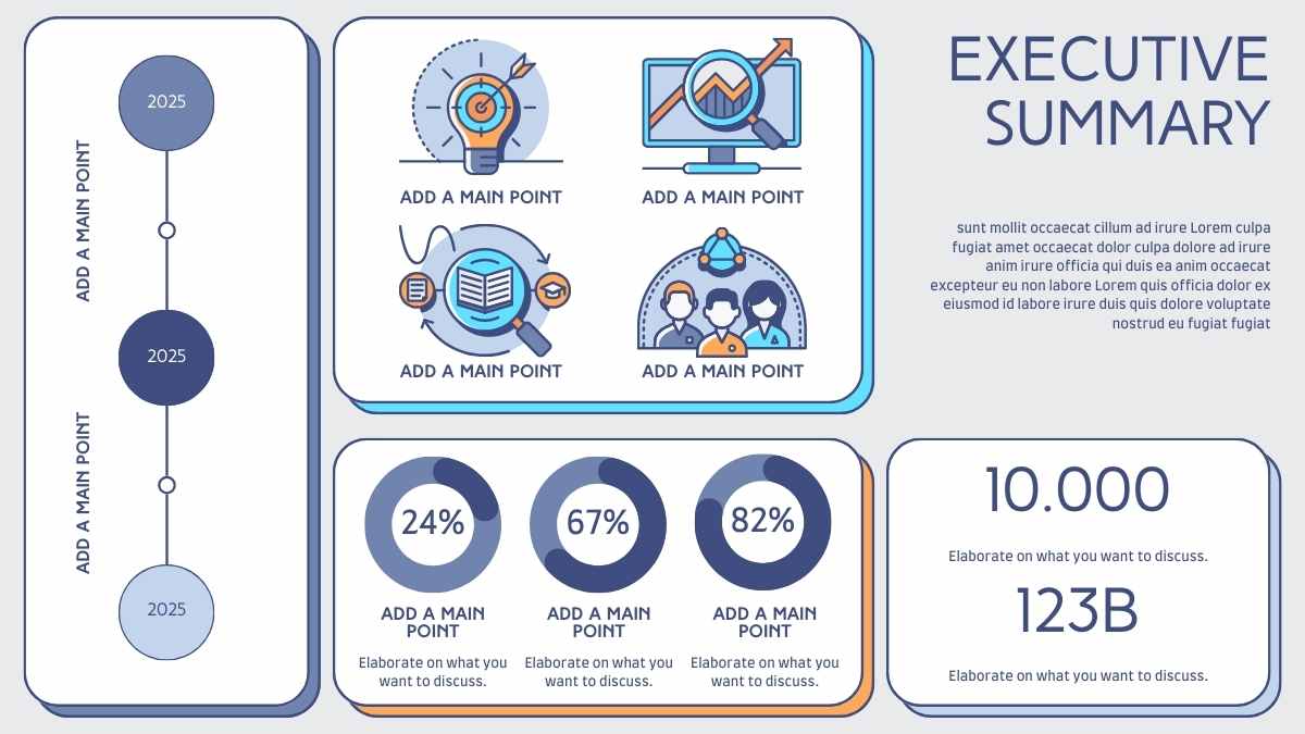 Illustrated Marketing Executive Summary Slides - slide 3