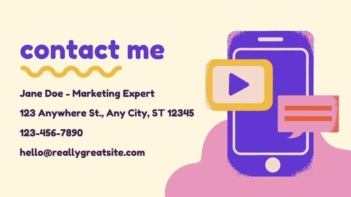 Illustrated Marketing Expert Resume Slides - slide 14