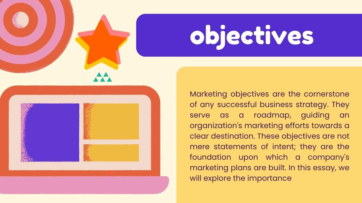 Plantillas Ilustradas para Currículum de Experto en Marketing - diapositiva 4