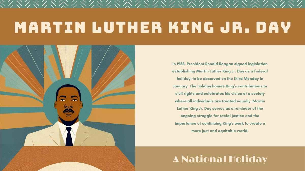 Illustrated Martin Luther King Jr Biography Slides - slide 15