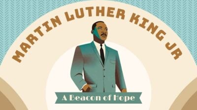 Illustrated Martin Luther King Jr Biography Slides