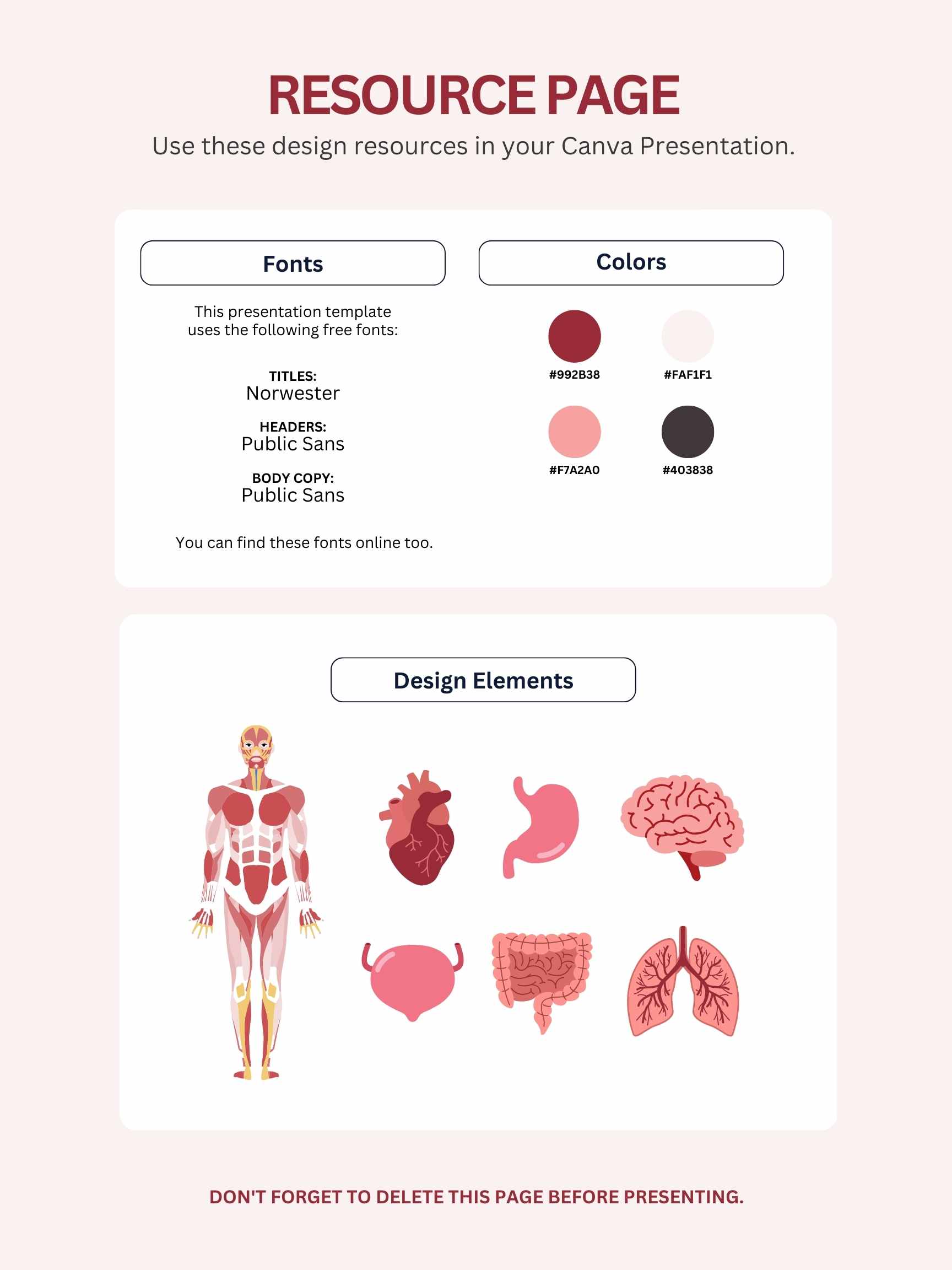 Illustrated Medical Anatomy Research Poster - slide 3