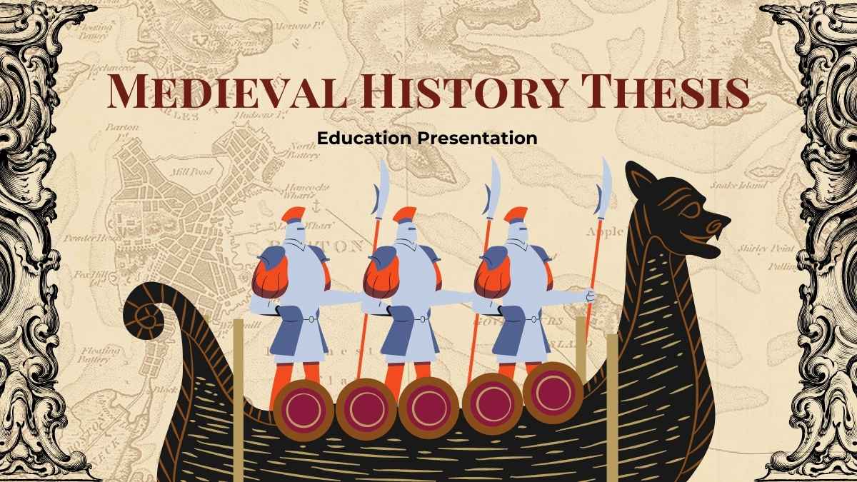 Slides de Tese de História Medieval Ilustrada - deslizar 1