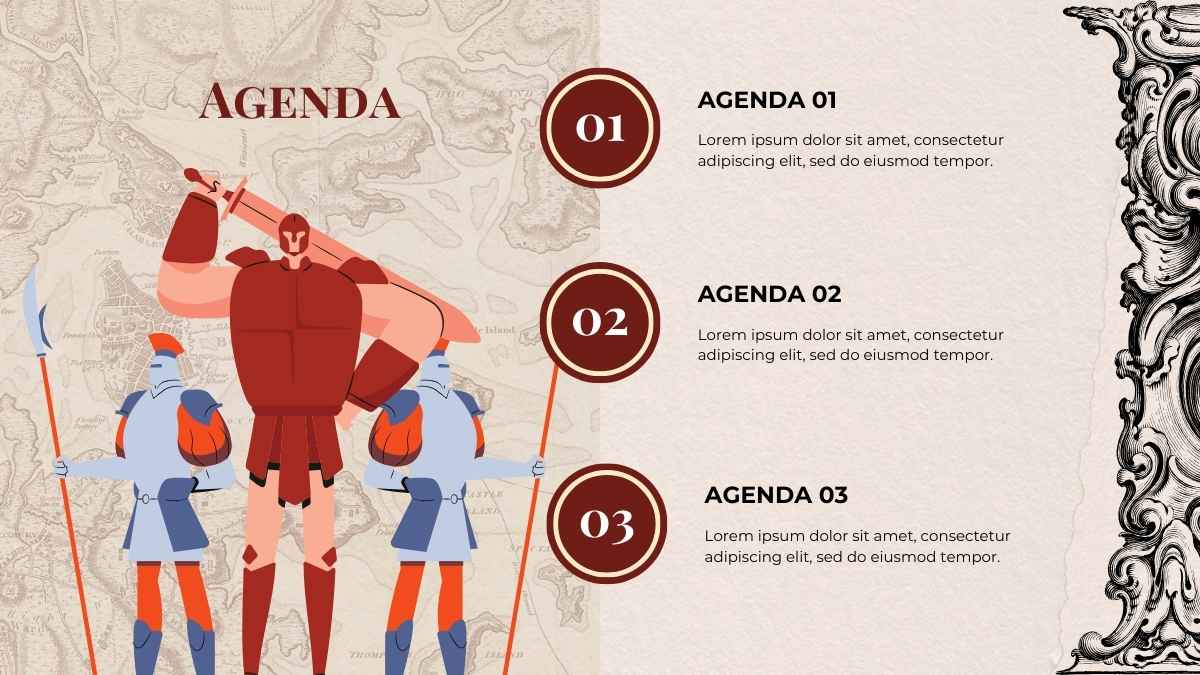 Slides de Tese de História Medieval Ilustrada - deslizar 3