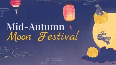 Illustrated Mid-Autumn Moon Festival