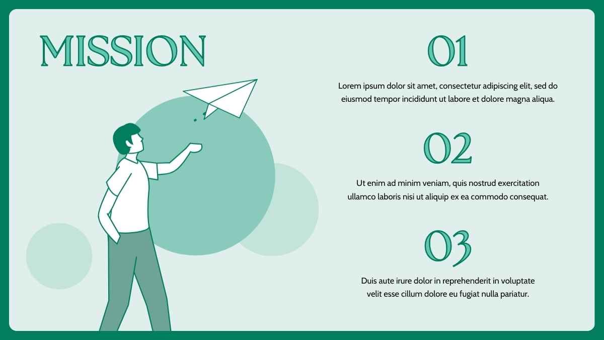 Illustrated Mission Model Canvas Infographics - diapositiva 10