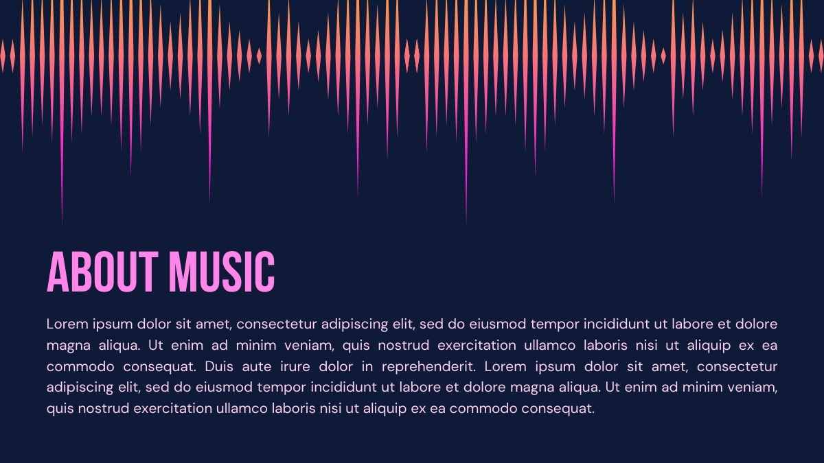 Illustrated Music Backgrounds - slide 7