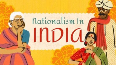 Illustrated Nationalism In India Slides