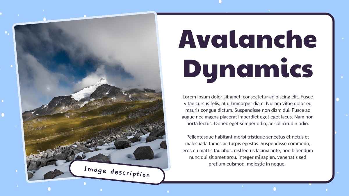 Illustrated Natural Disasters: Avalanche - slide 14