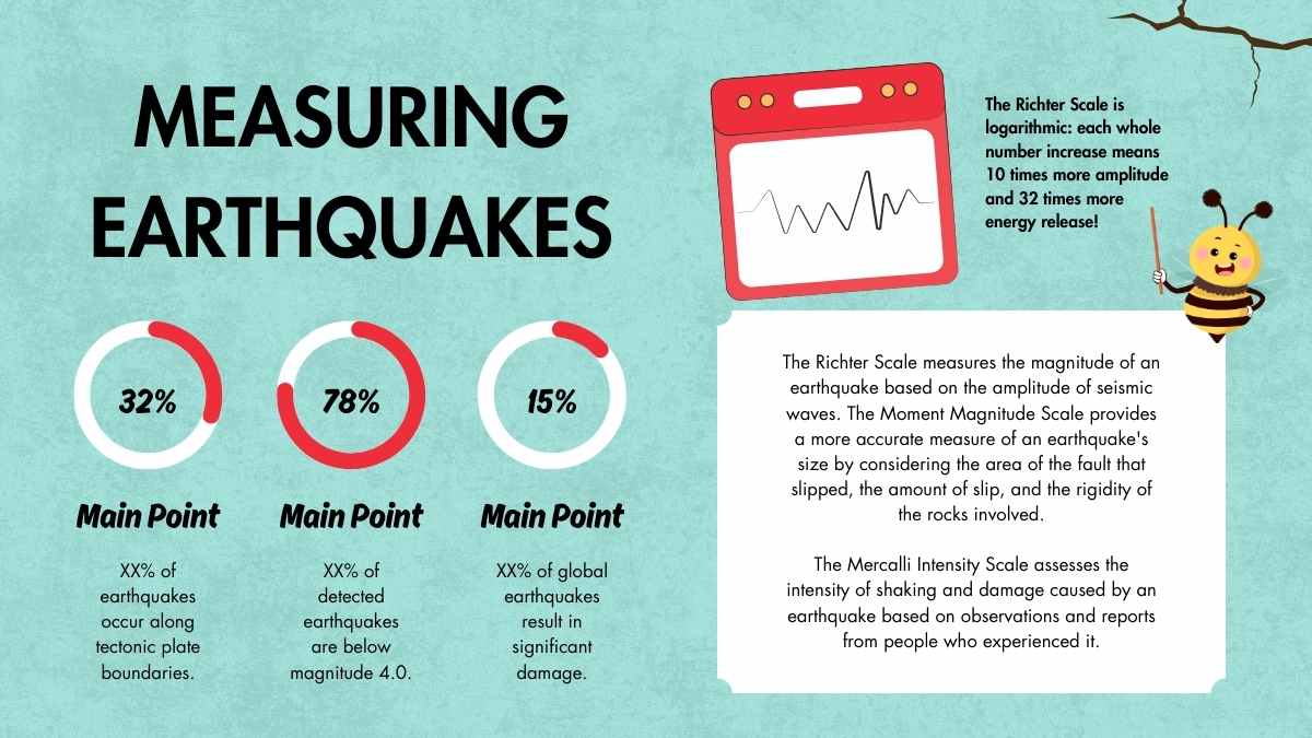 Illustrated Natural Disasters Lesson: Causes of Earthquakes - slide 9