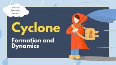 Slides Carnival Google Slides and PowerPoint Template Illustrated Natural Disasters Lesson: Cyclone Formation and Dynamics 1