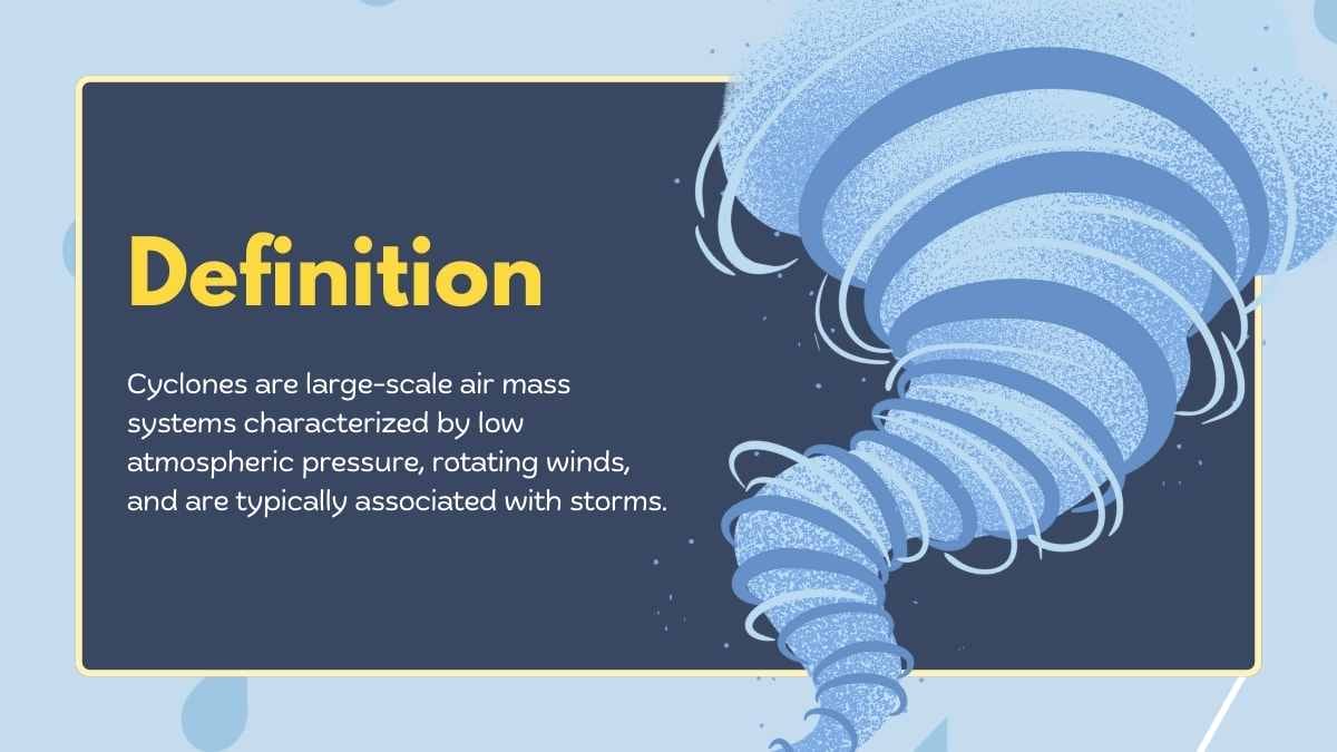 Illustrated Natural Disasters Lesson: Cyclone Formation and Dynamics - slide 4