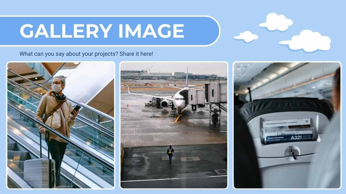 Illustrated Navigating Airports and Connections App Pitch Deck - diapositiva 9