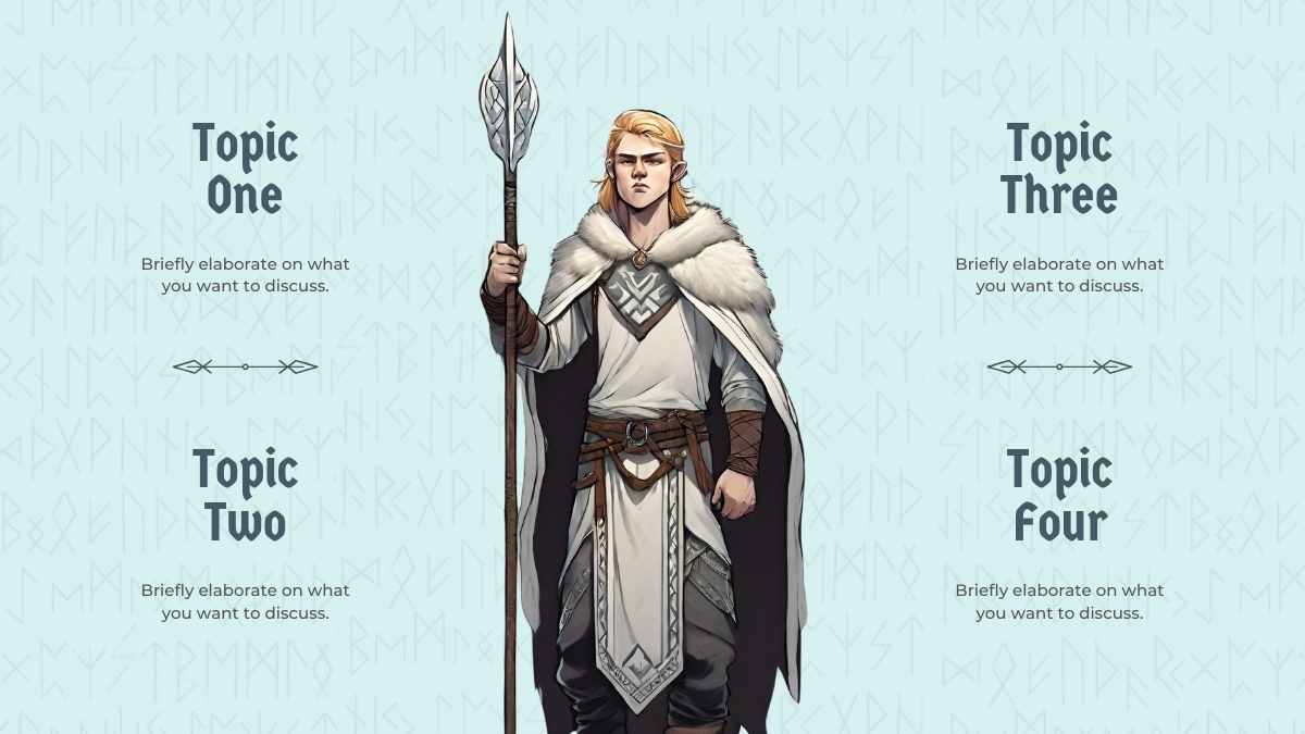 Illustrated Norse Mythology Lesson Slides - slide 12