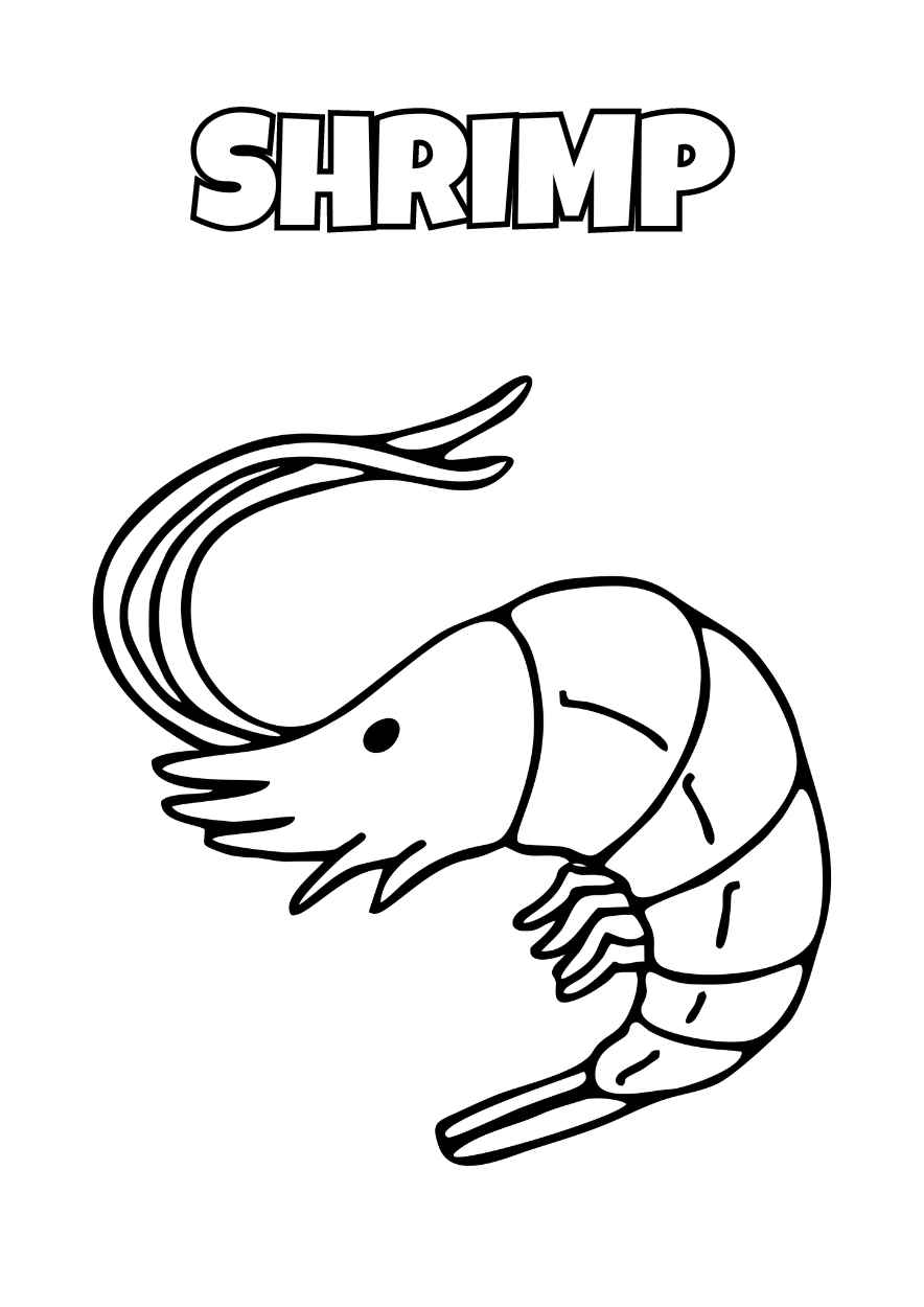 Illustrated Oceans Life Animals Coloring Worksheet - slide 7