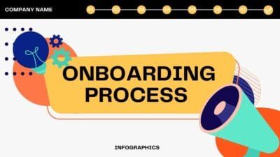 Illustrated Onboarding Process Infographics