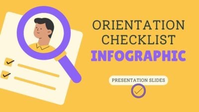 Orientation Checklist Infographic