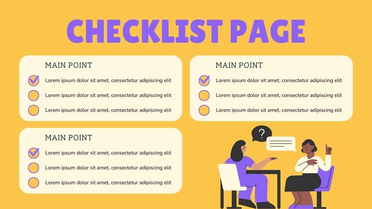 Illustrated Orientation Checklist Infographic - slide 8