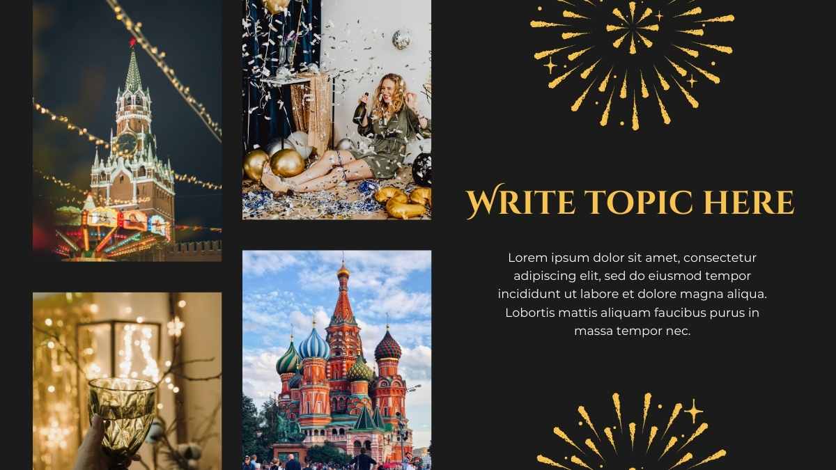 Illustrated Orthodox New Year Slides - slide 10