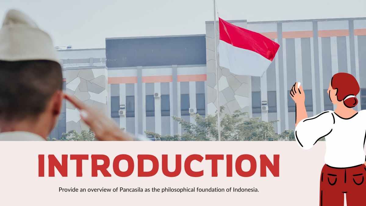 Illustrated Pancasila Day - diapositiva 4