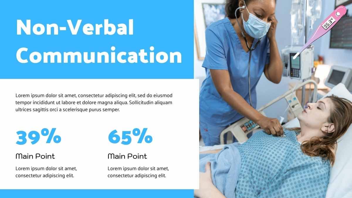 Illustrated Patients and Nurses Medical Theme - diapositiva 6