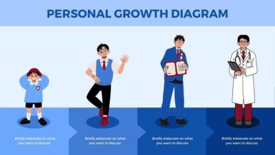 Slides Carnival Google Slides and PowerPoint Template Illustrated Personal Growth Diagram 1