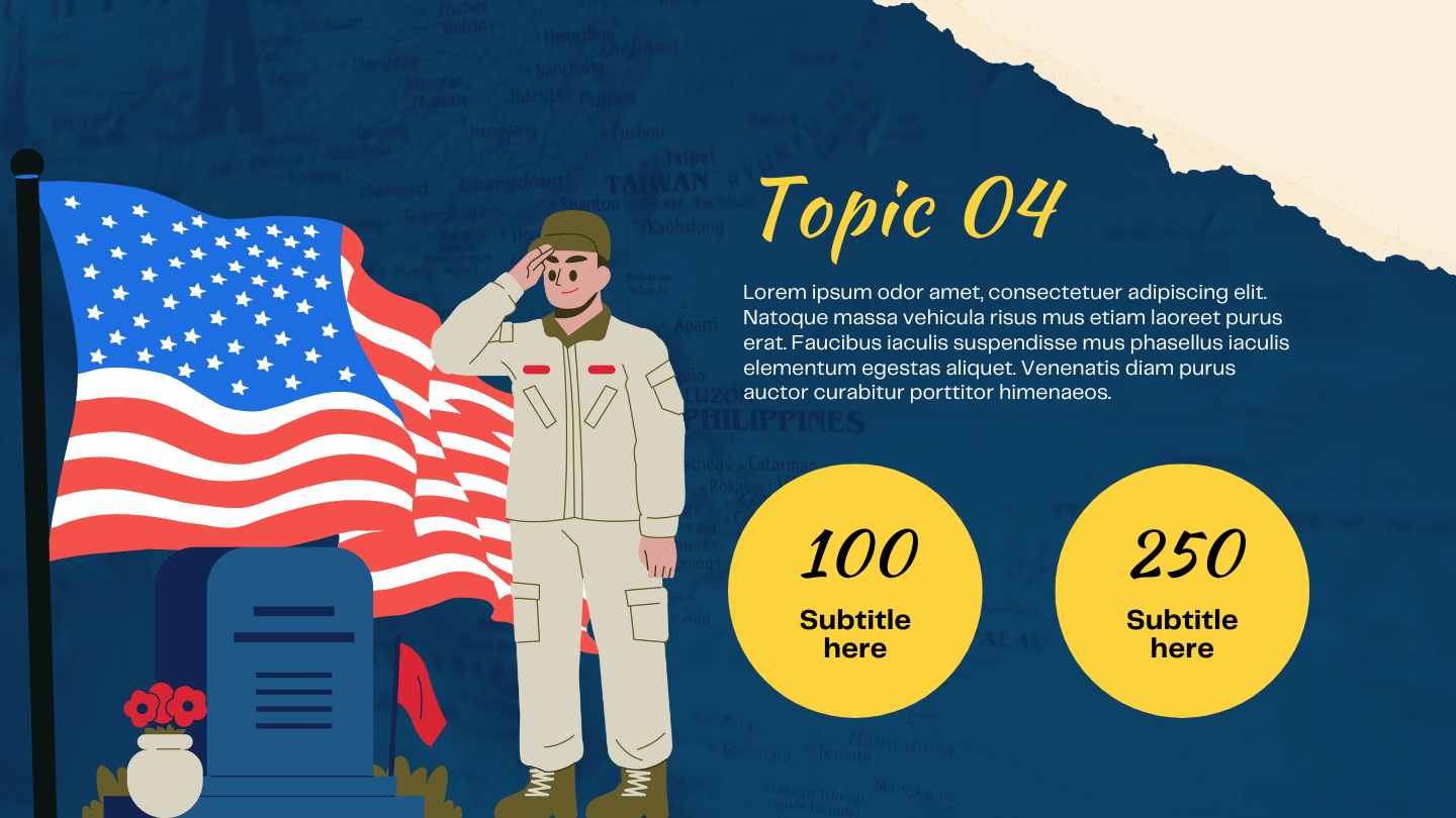 Illustrated Philippine American War Lesson Slides - slide 9