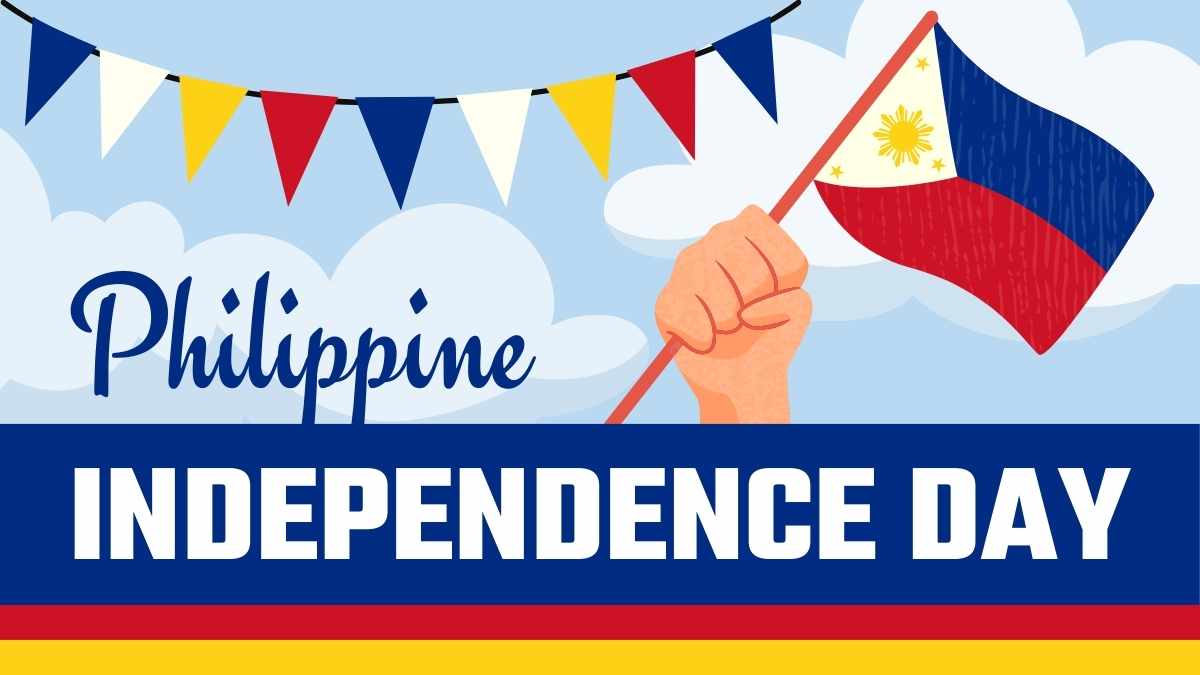 Illustrated Philippine Independence Day Slides - slide 1