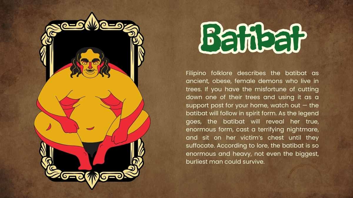 Illustrated Philippine Mythical Creatures Slides - slide 11