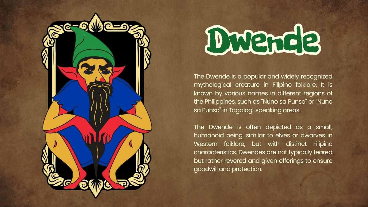 Illustrated Philippine Mythical Creatures Slides - slide 7