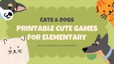 Slides Carnival Google Slides and PowerPoint Template Illustrated Printable Cute Games for Elementary 1