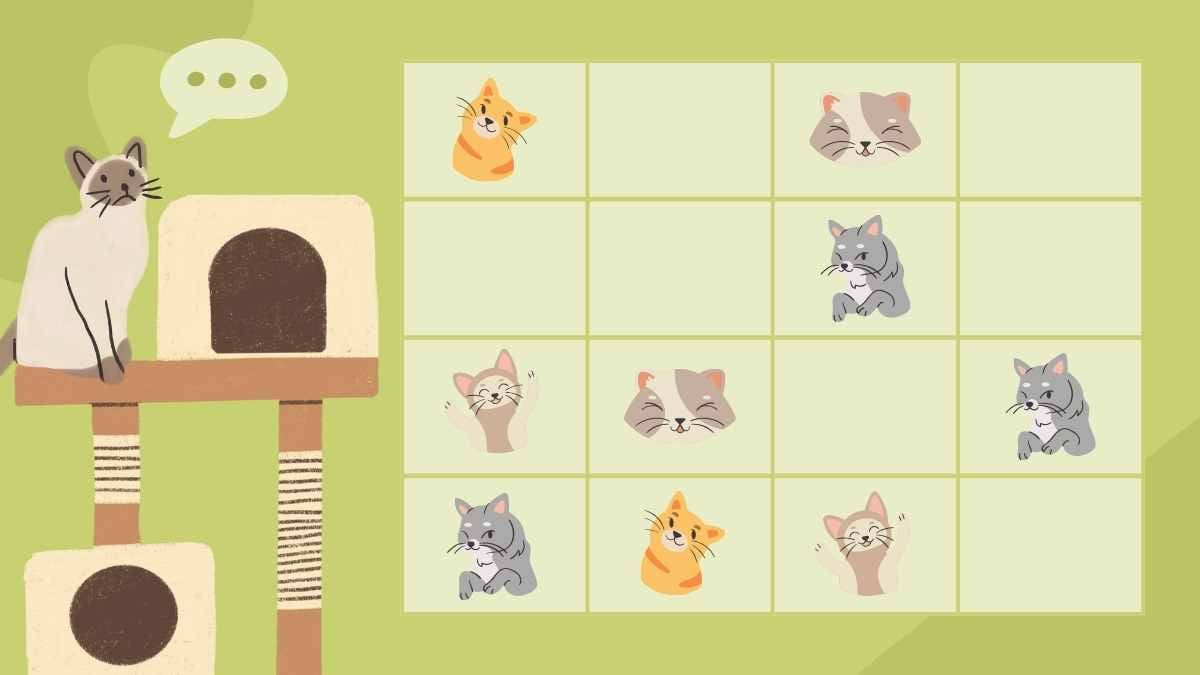 Illustrated Printable Cute Games for Elementary - slide 9