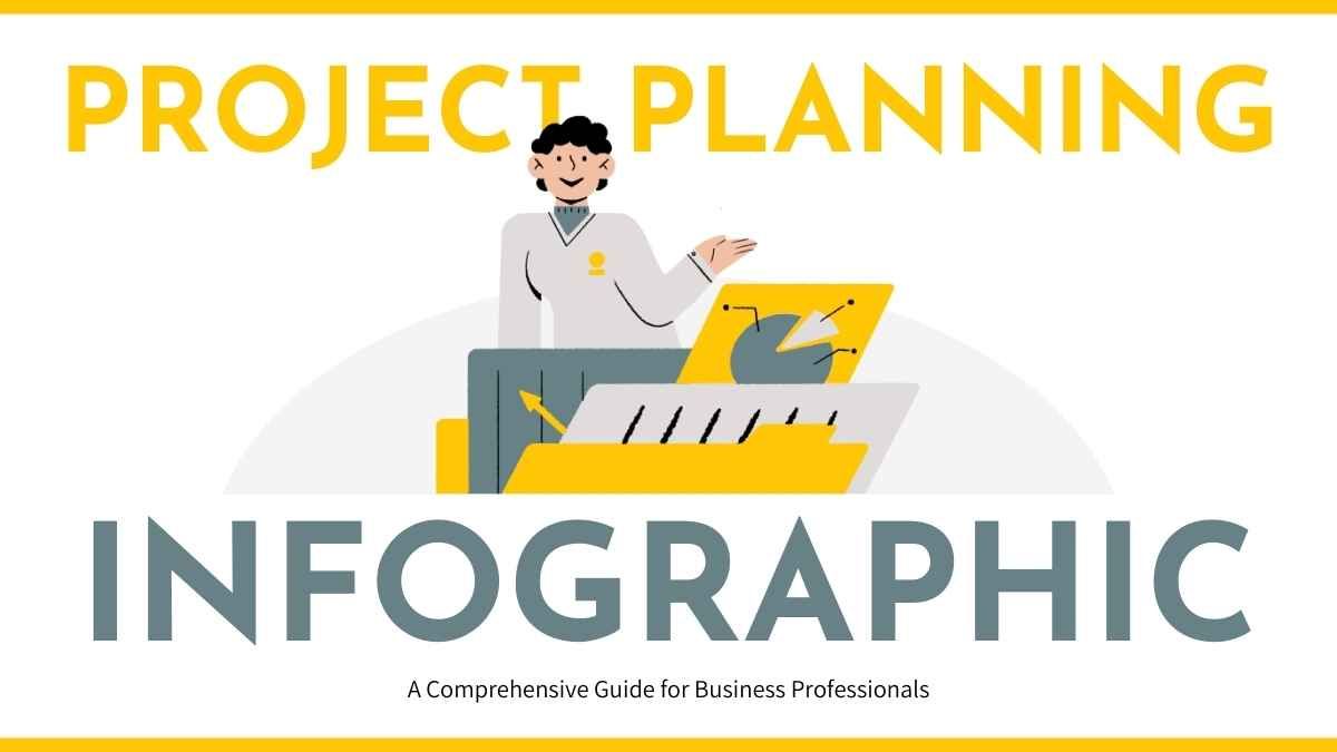 Illustrated Project Planning Infographic - slide 1