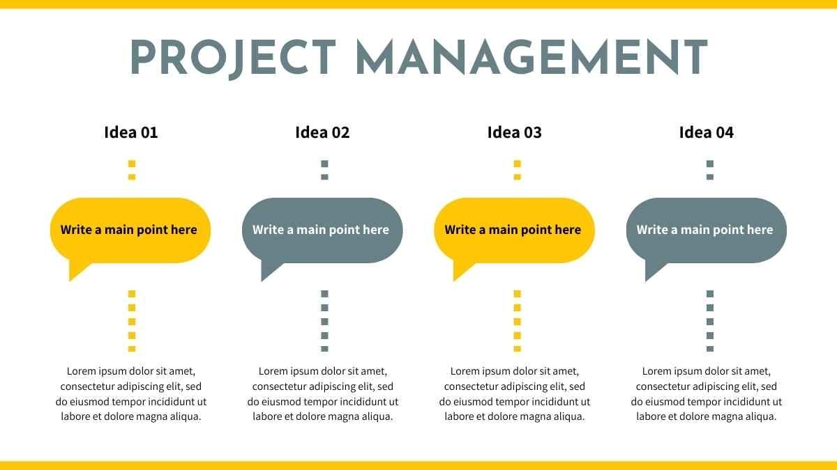 Illustrated Project Planning Infographic - diapositiva 13