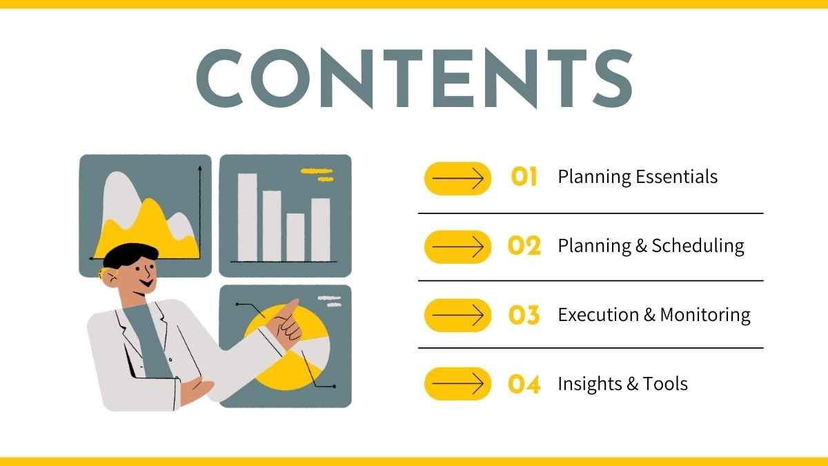 Illustrated Project Planning Infographic - slide 2