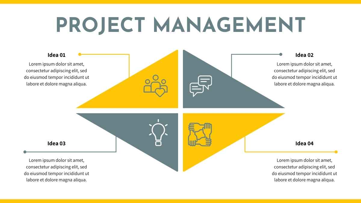 Illustrated Project Planning Infographic - slide 1