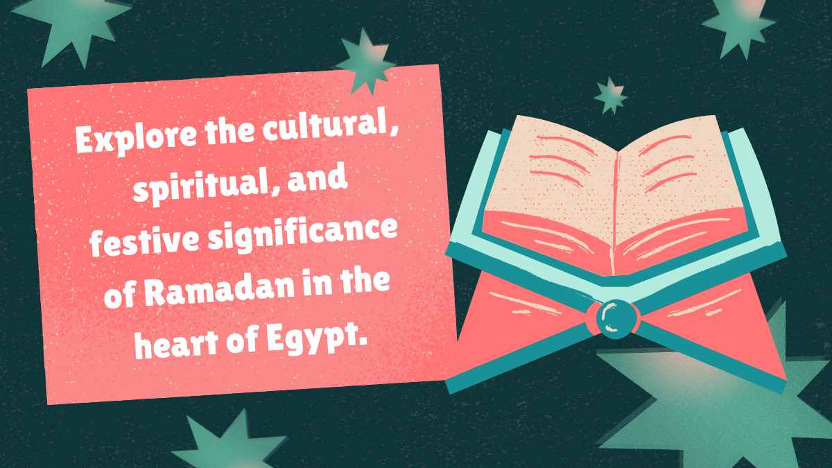 Illustrated Ramadan In Egypt Slides - slide 2