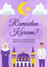 Illustrated Ramadan Poster