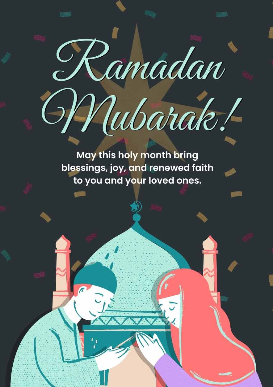 Illustrated Ramadan Poster - slide 2