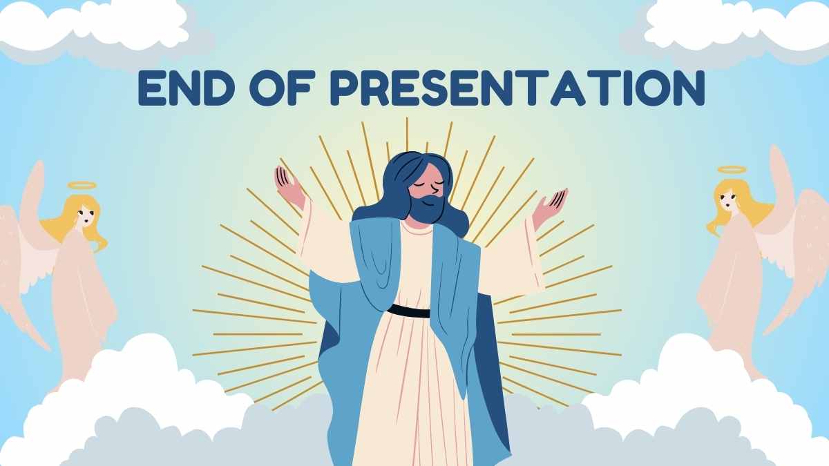 Illustrated Religion Subject for Pre-K: Learn about Jesus - slide 15