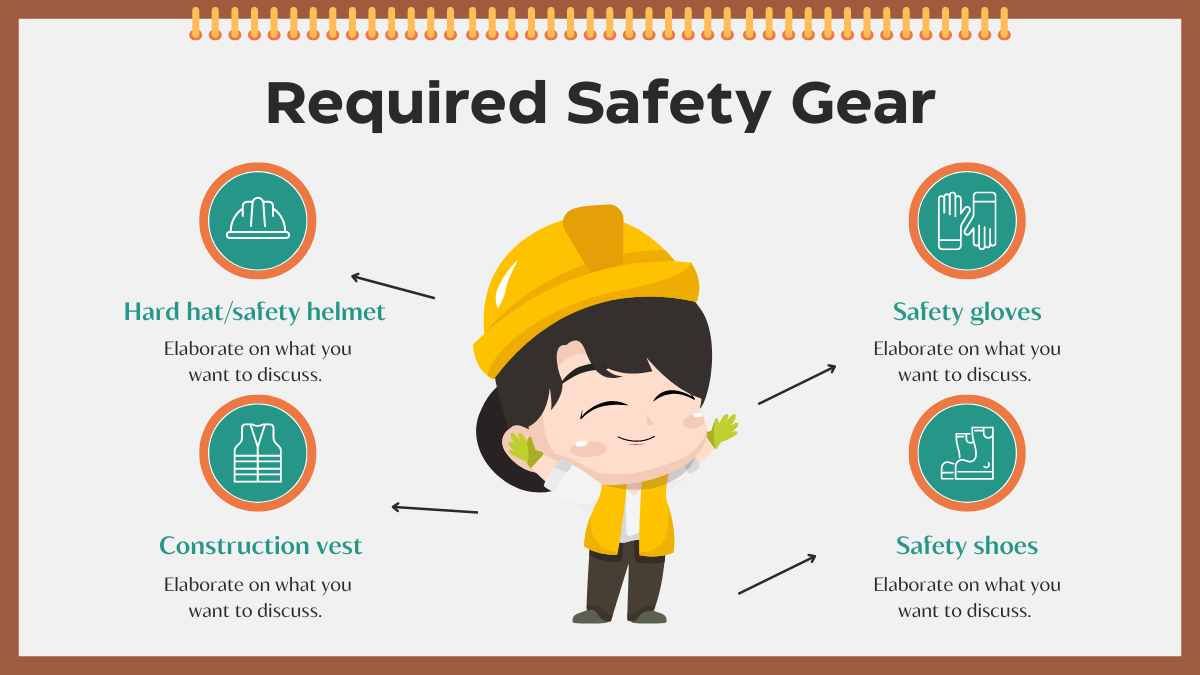 Illustrated Safety Checklist Slides - slide 3